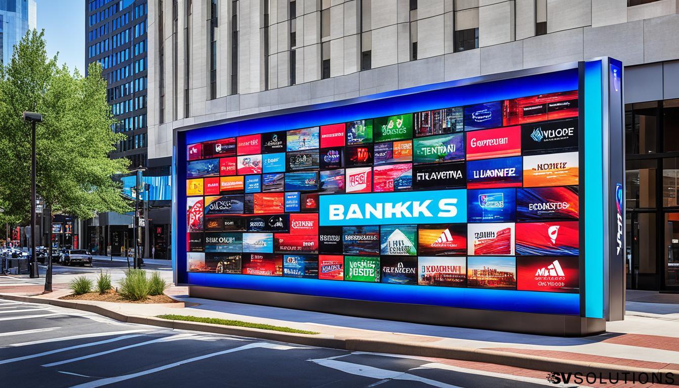 LED Wall for Banks in Jackson