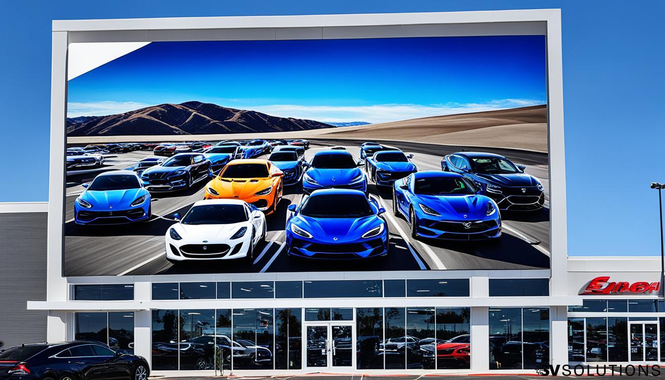 LED Wall for Car Dealerships in Riverton