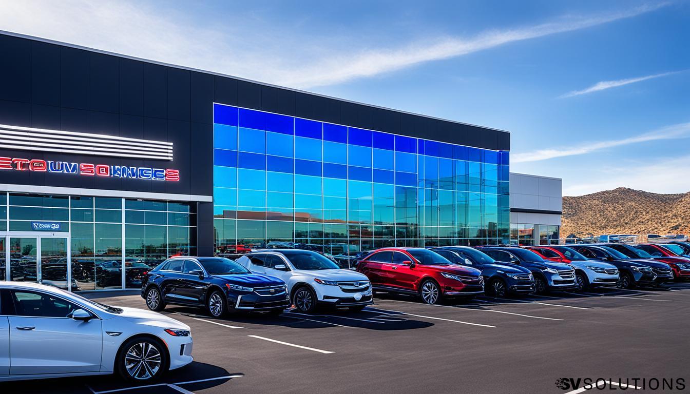 LED Wall for Car Dealerships in Rock Springs
