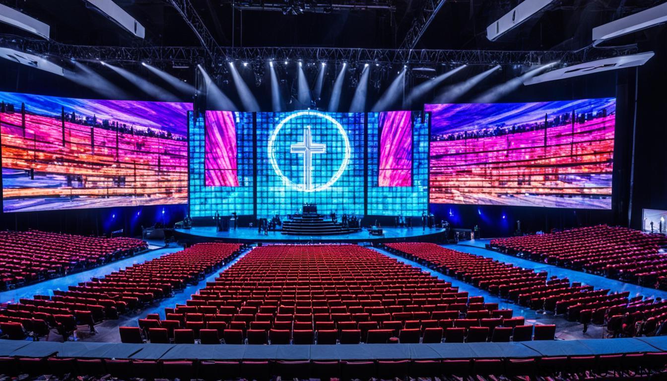 LED Wall for Churches in Jackson