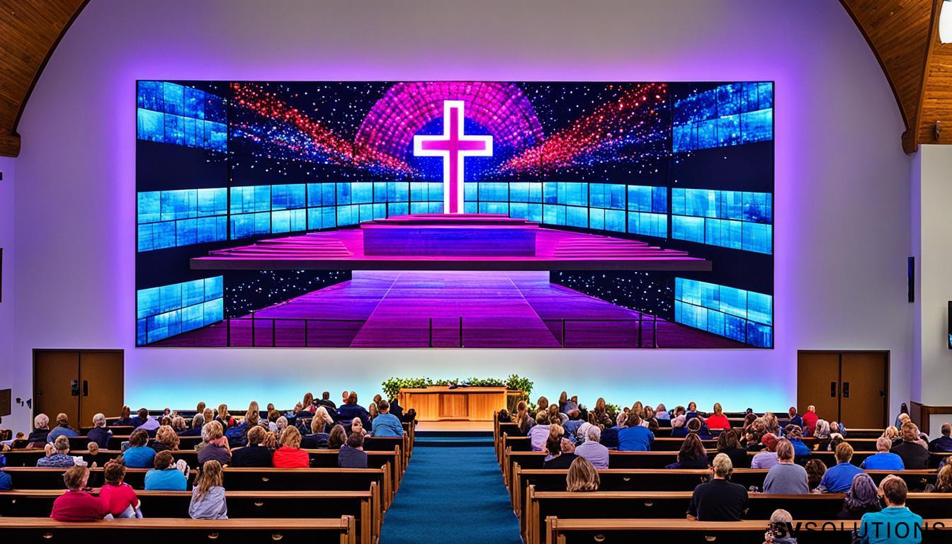 LED Wall for Churches in Waterbury