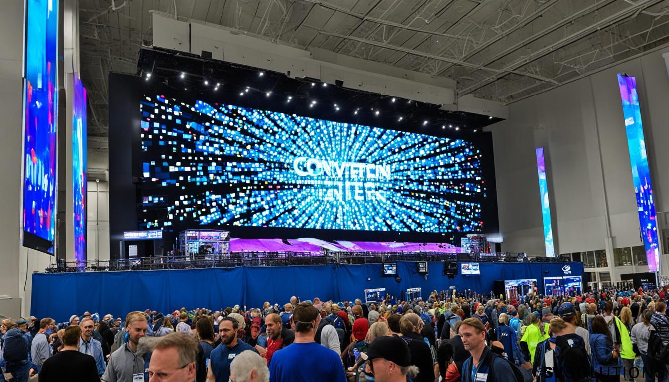 LED Wall for Conventions in Meriden