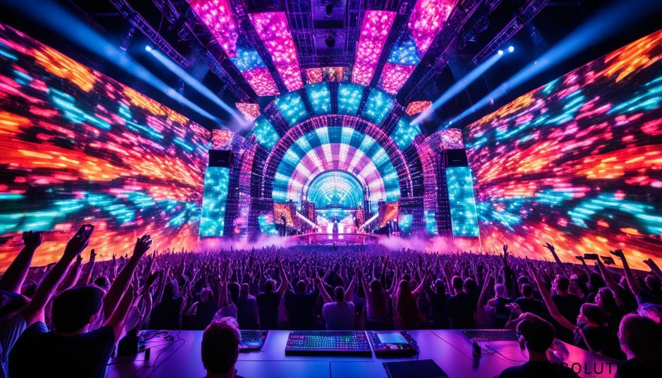 LED Wall for DJs in Sheridan