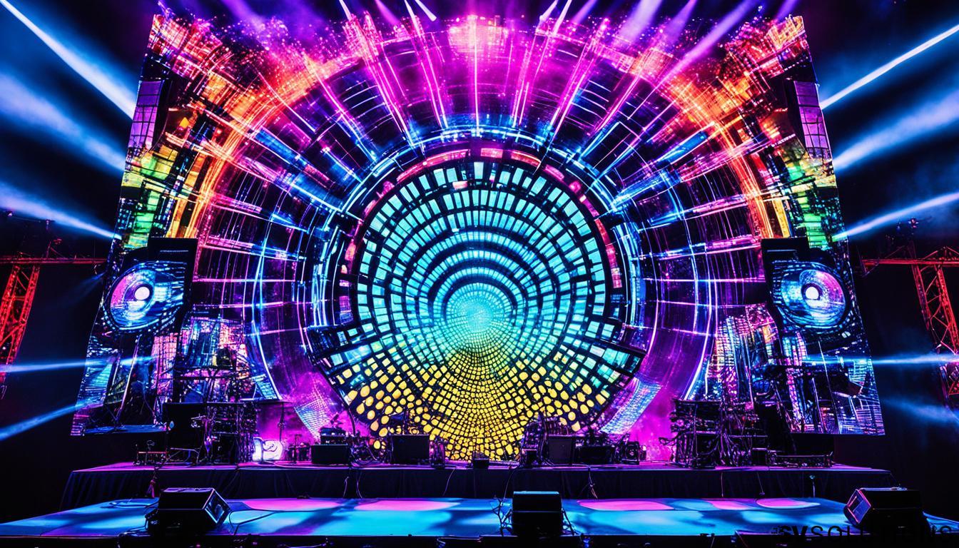 LED Wall for DJs in Waterbury