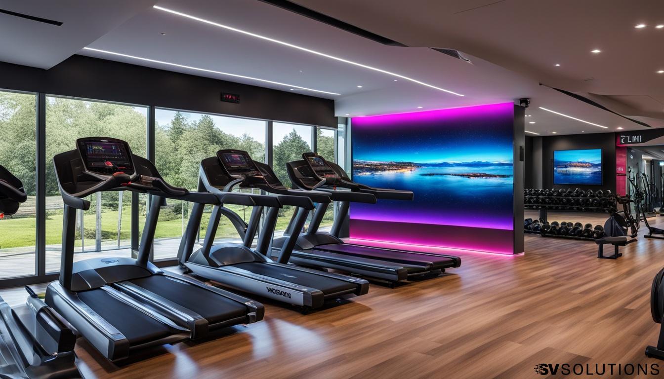 LED Wall for Gyms in Gillette