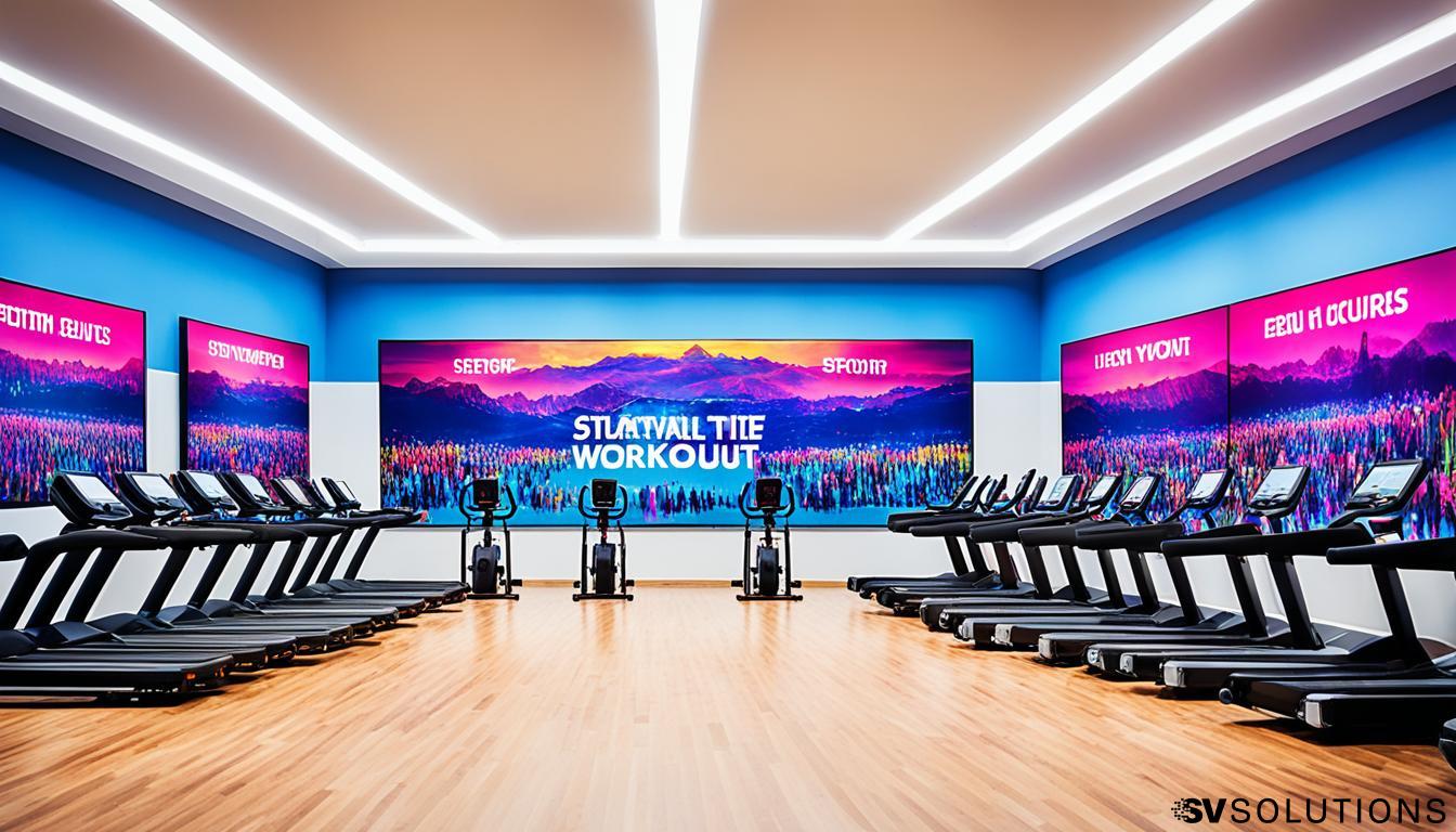 LED Wall for Gyms in Hamden