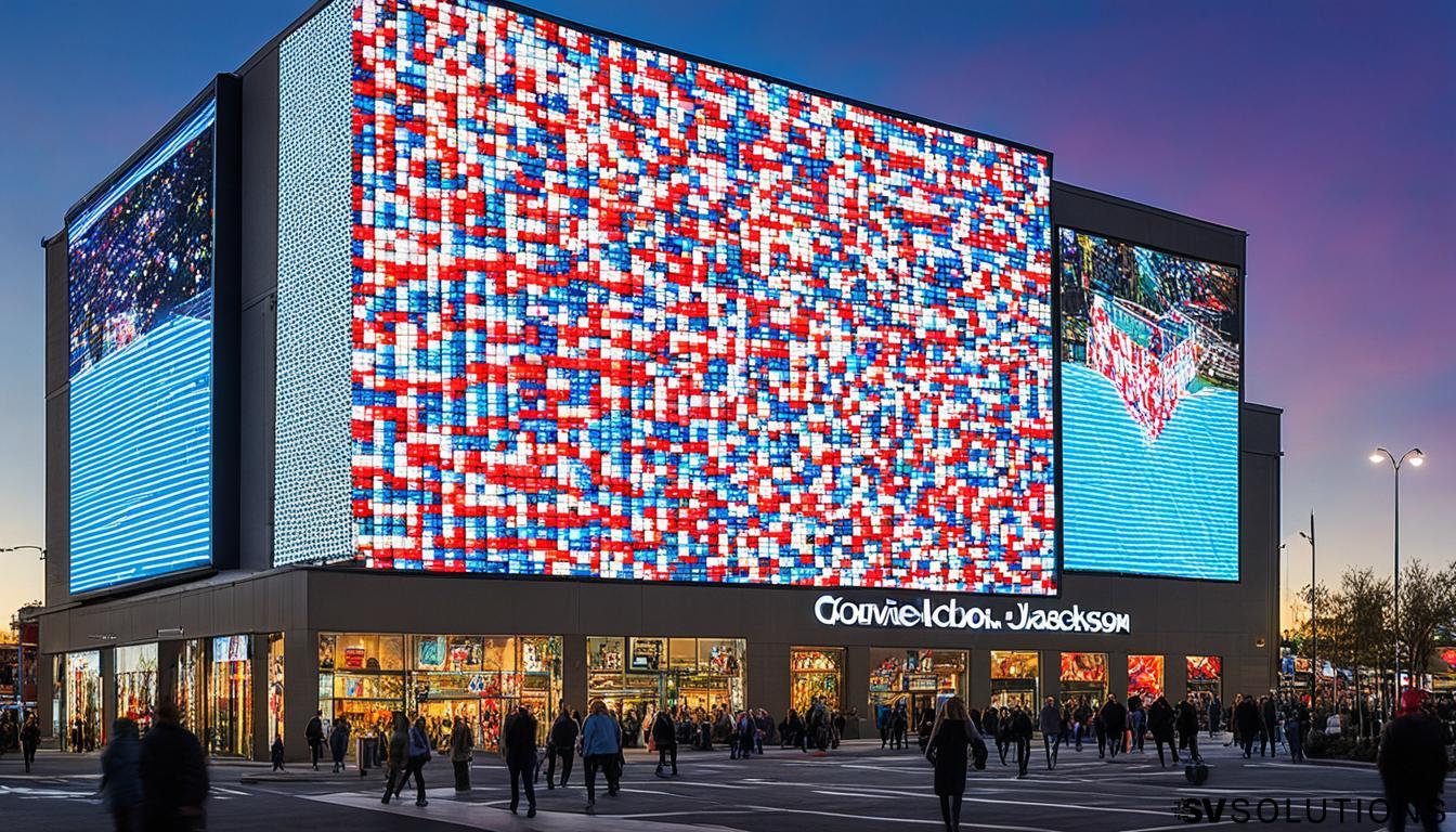 LED Wall for Shopping Malls in Jackson