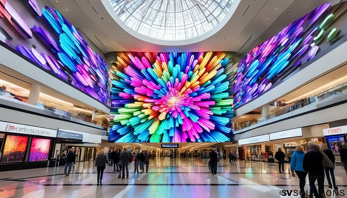 LED Wall for Shopping Malls in Meriden