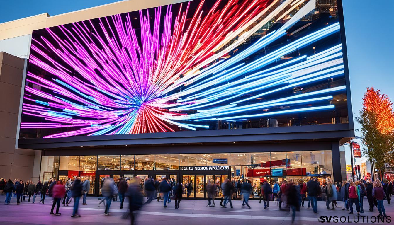 LED Wall for Shopping Malls in Sheridan