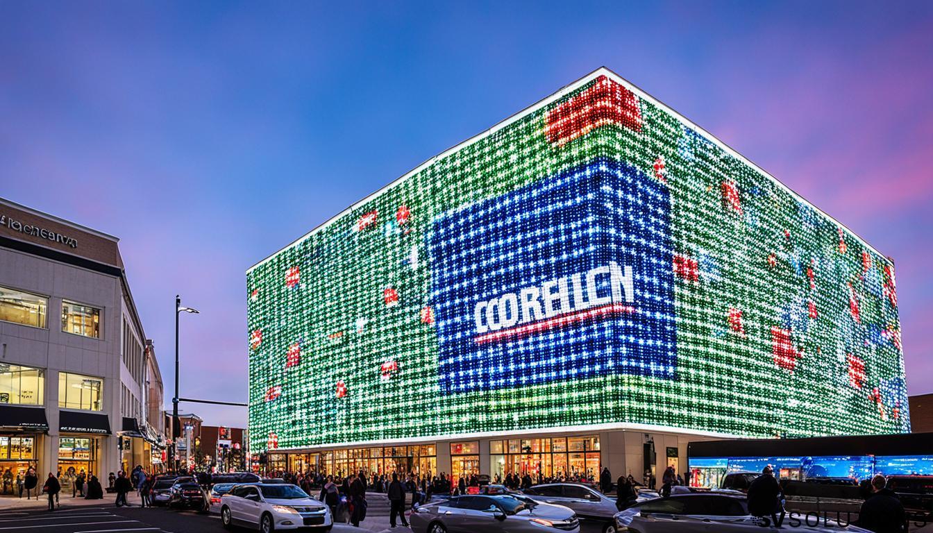 LED Wall for Shopping Malls in Waterbury
