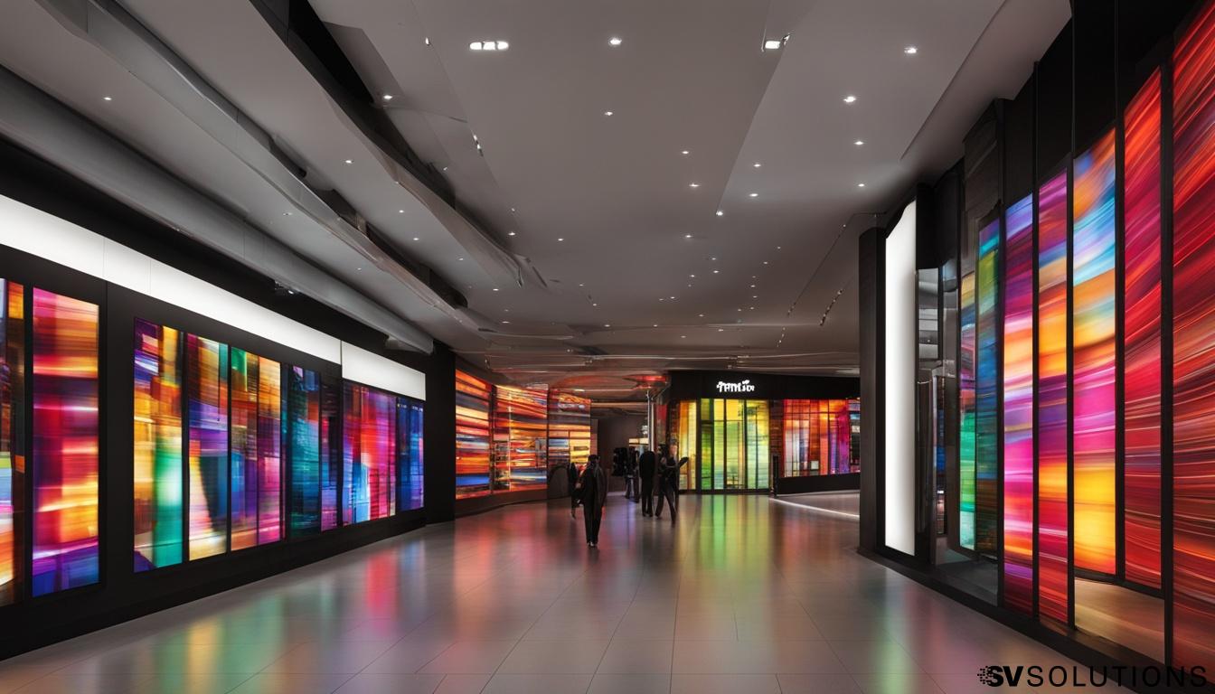 LED Wall for Storefront Advertising in Gillette