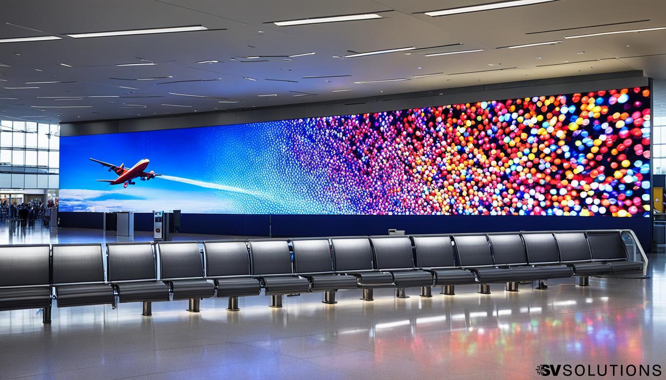 LED Wall for Airports in Hamilton