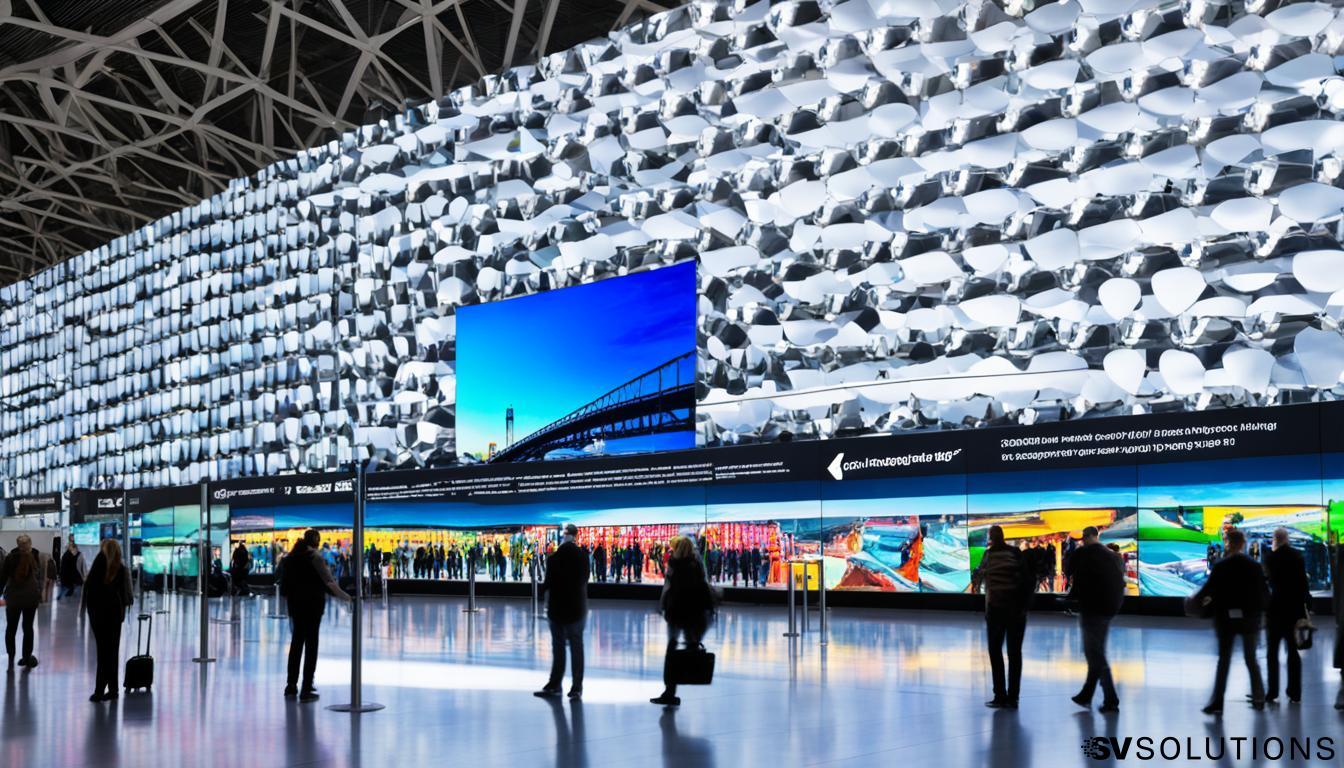 LED Wall for Airports in Sidney
