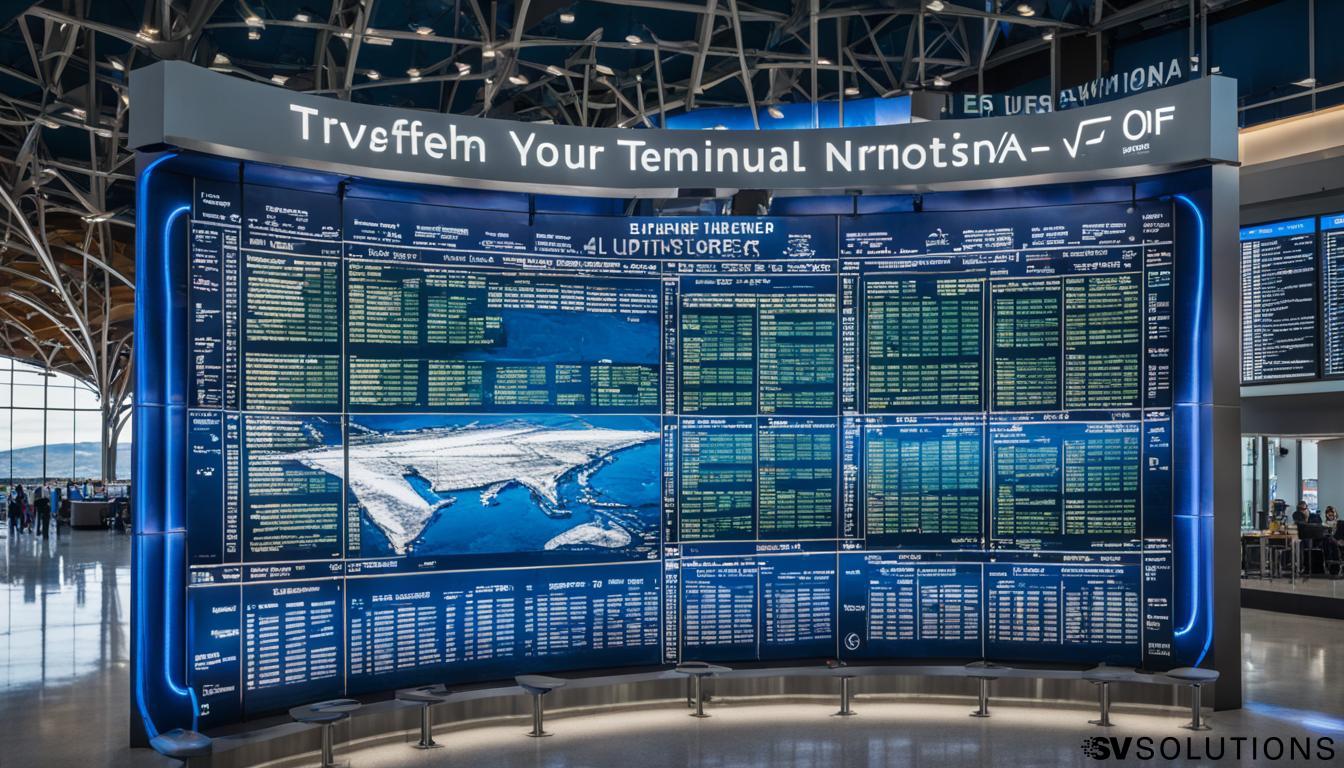 LED Wall for Airports in Whitefish