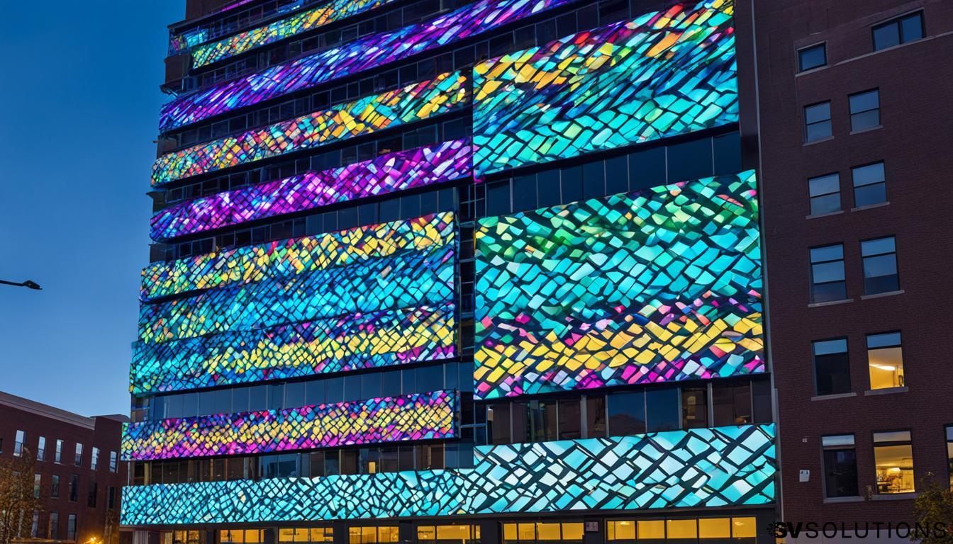 LED Wall for Apartment Buildings in Anaconda