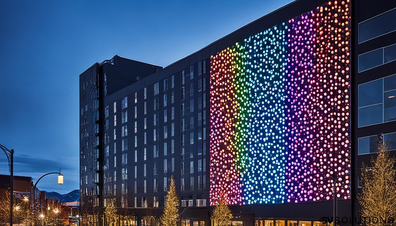 LED Wall for Apartment Buildings in Bozeman