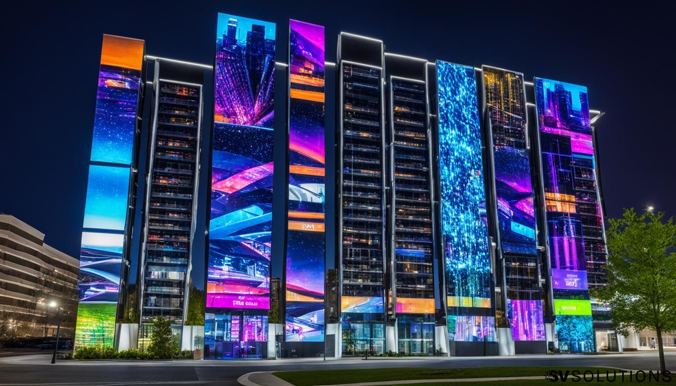 LED Wall for Apartment Buildings in Laurel