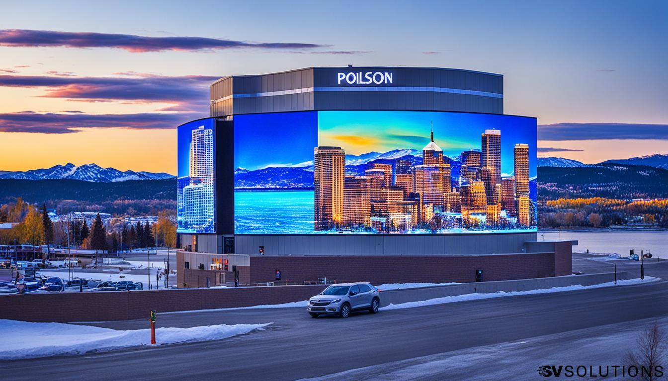 LED Wall for Banks in Polson