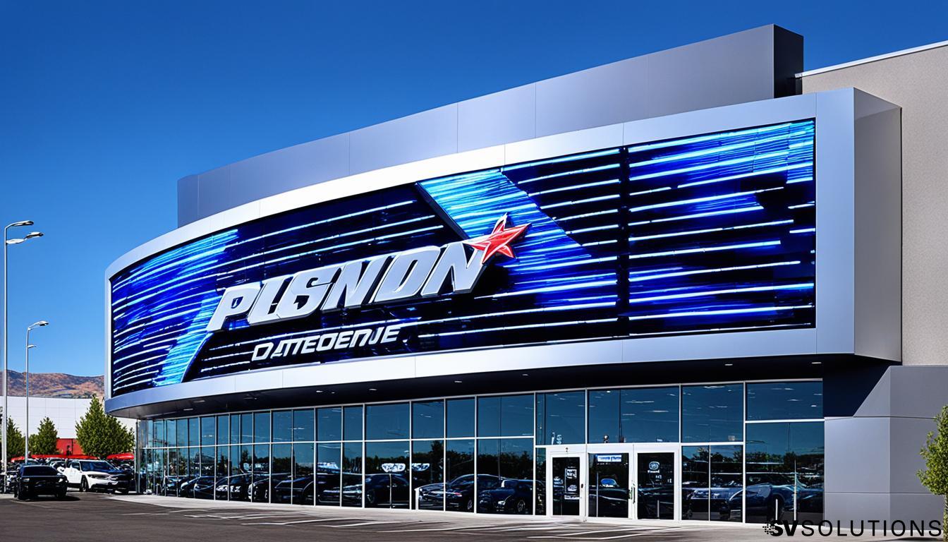 LED Wall for Car Dealerships in Polson