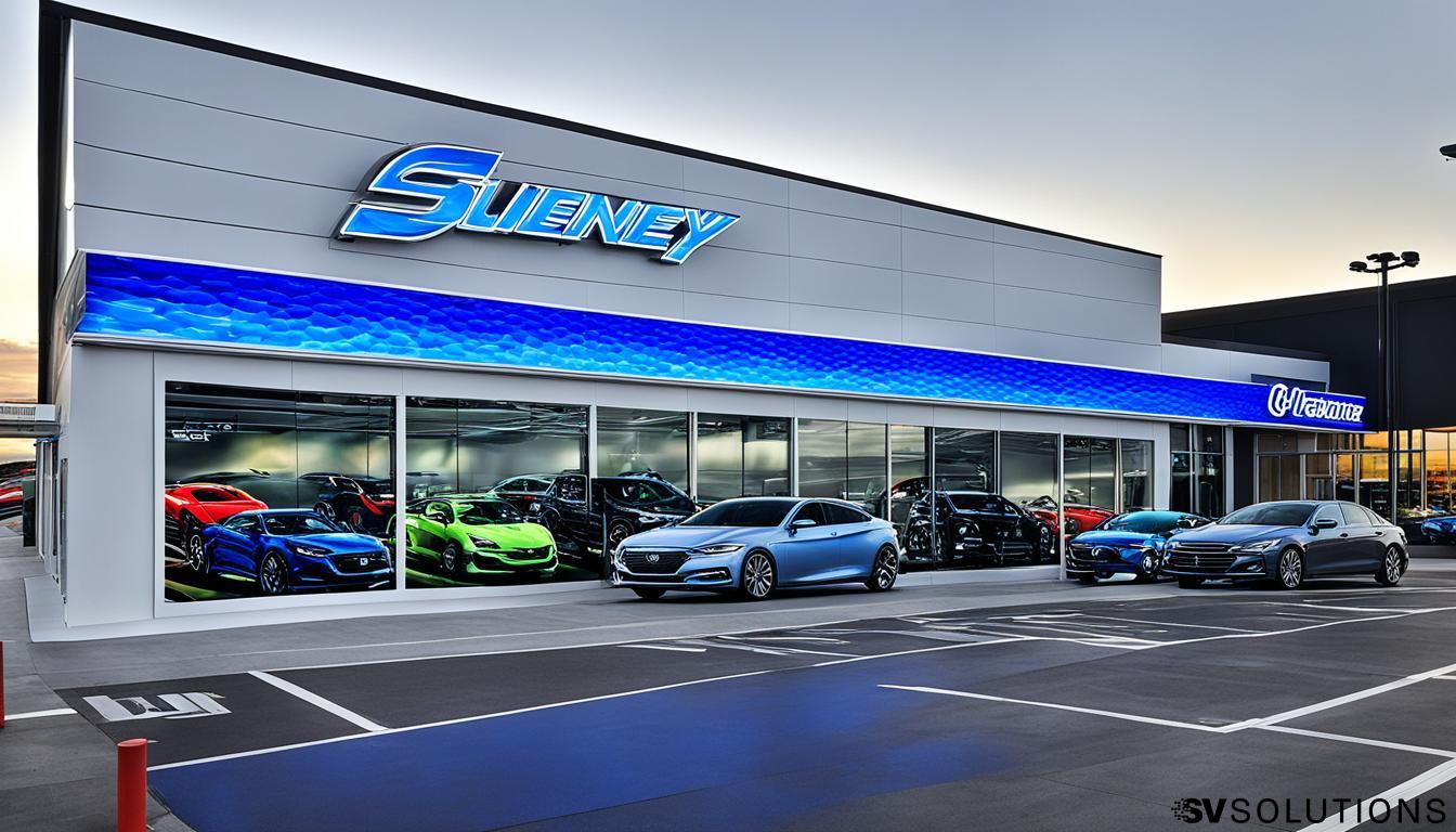 LED Wall for Car Dealerships in Sidney