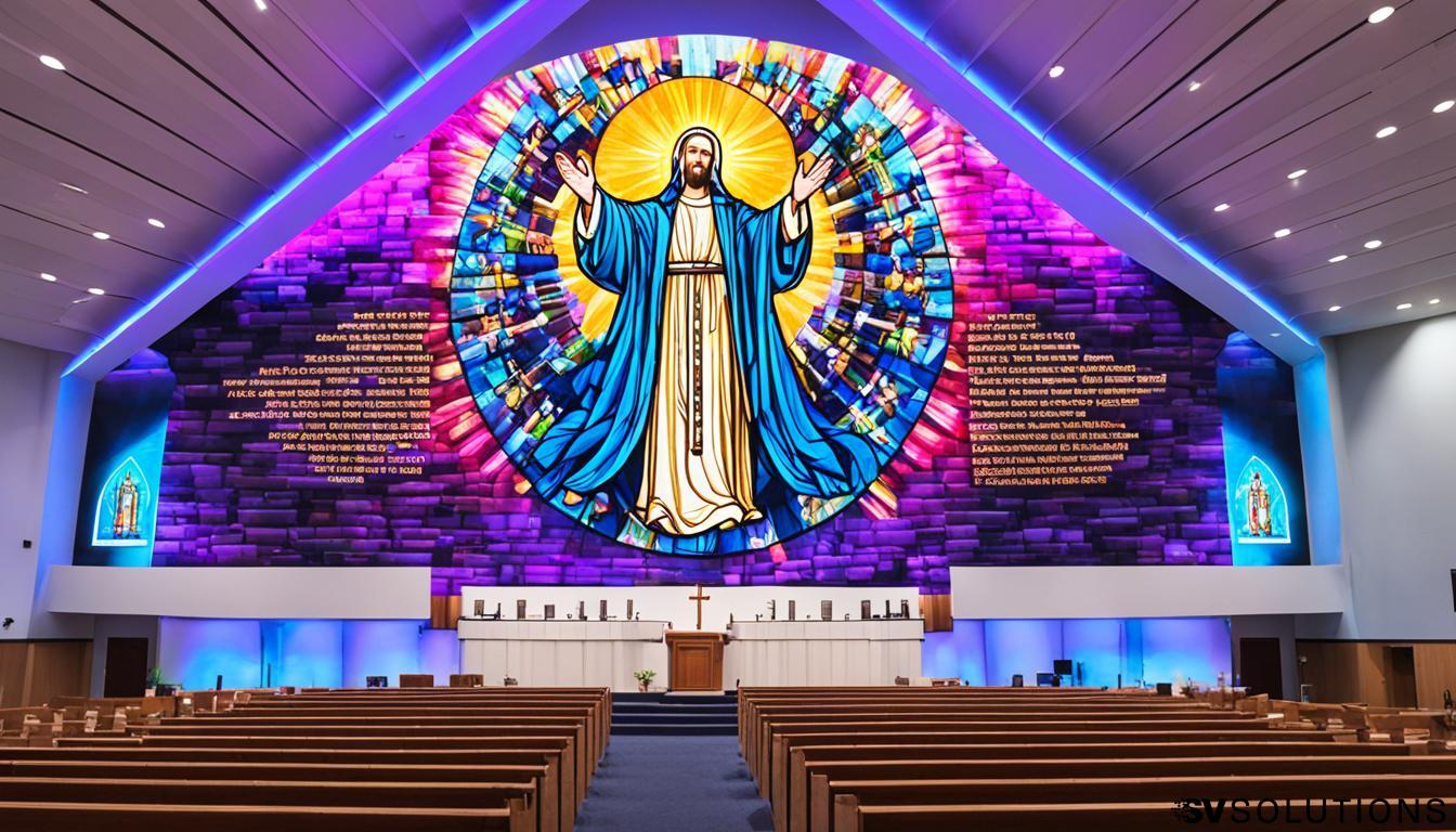 LED Wall for Churches in Anaconda