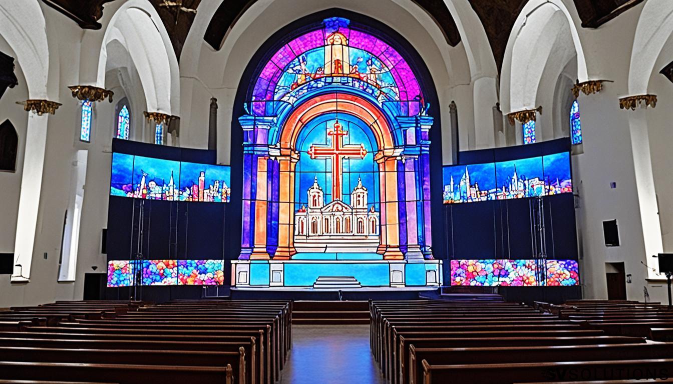LED Wall for Churches in Belgrade