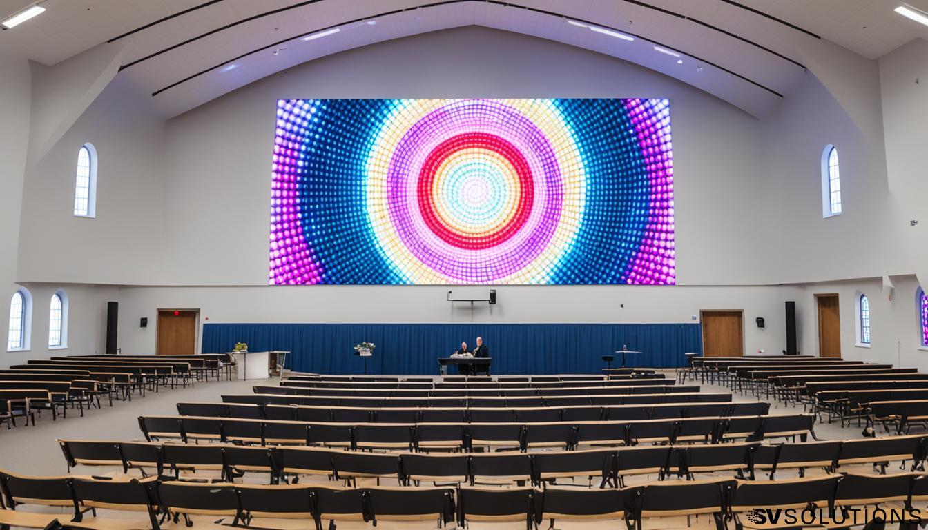 LED Wall for Churches in Havre