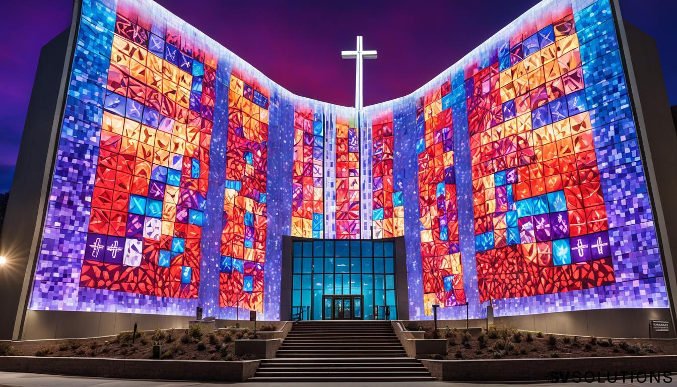 LED Wall for Churches in Livingston