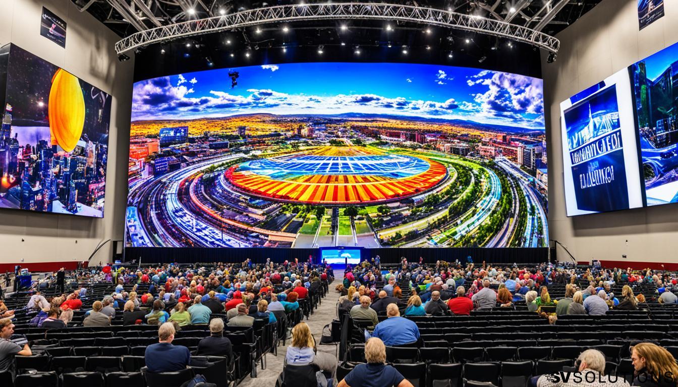 LED Wall for Conventions in Lewistown