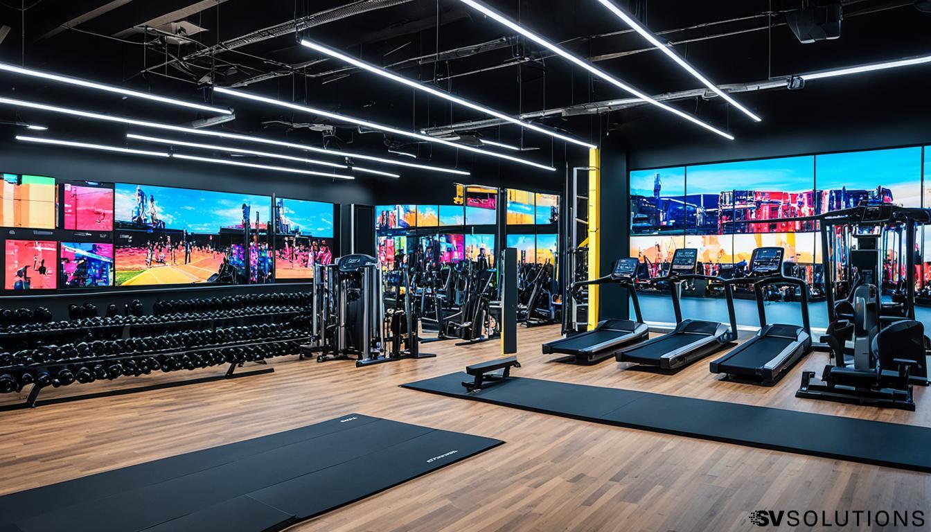LED Wall for Gyms in Hamilton