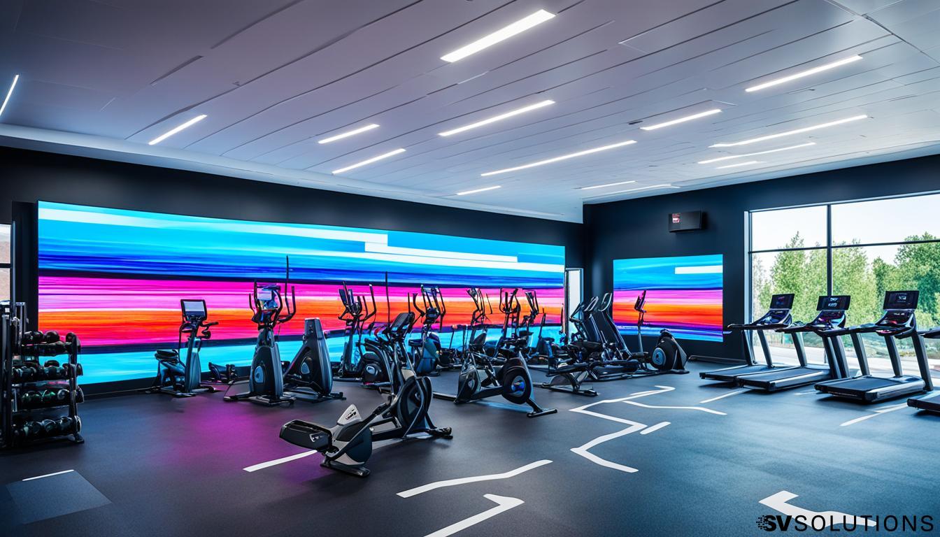 LED Wall for Gyms in Havre