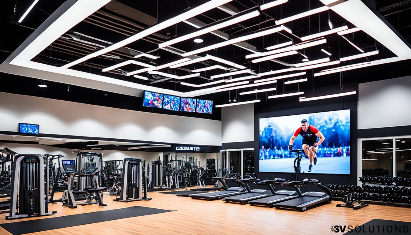 LED Wall for Gyms in Polson