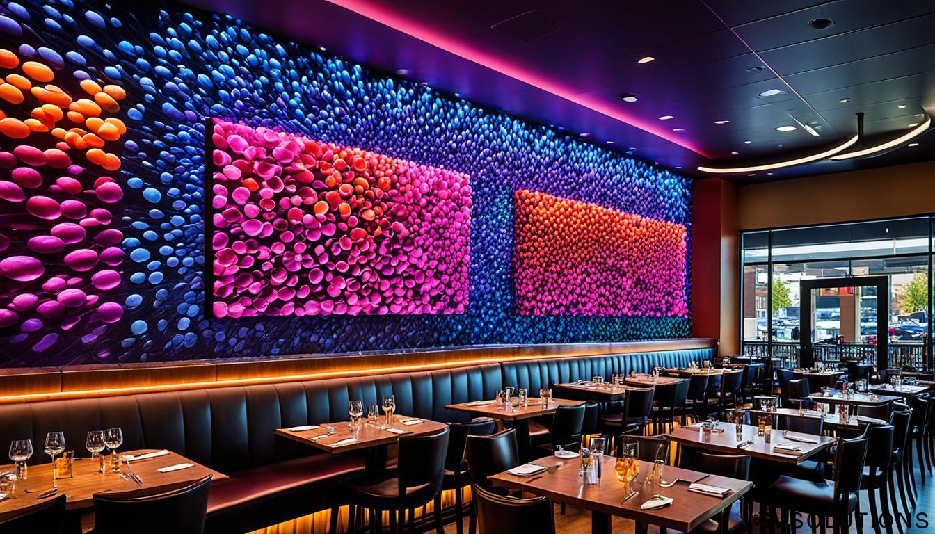 LED Wall for Restaurants, Cafes and Bars in Columbia Falls