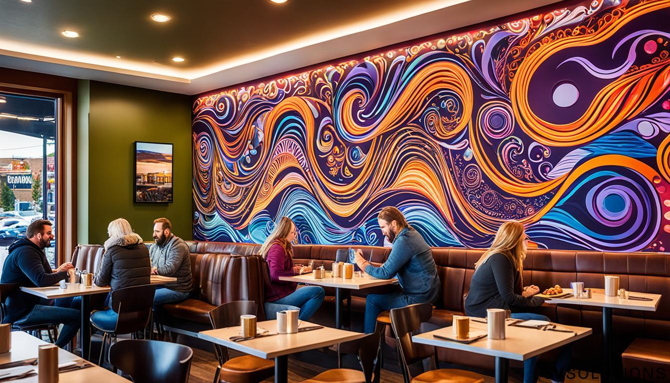 LED Wall for Restaurants, Cafes and Bars in Lewistown