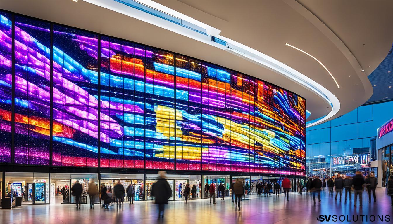 LED Wall for Shopping Malls in Havre