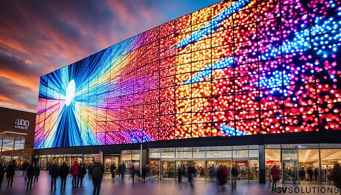 LED Wall for Shopping Malls in Polson