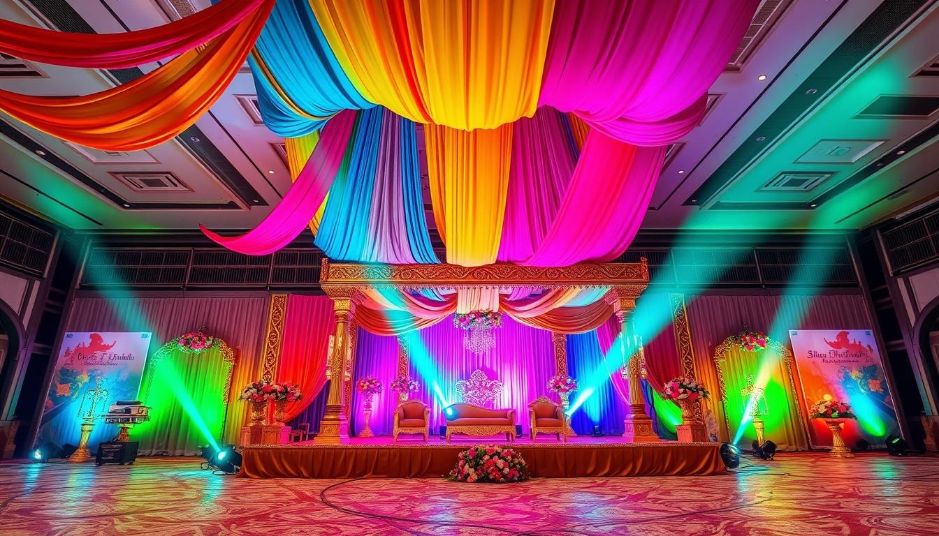 LED Stage for Sangeet