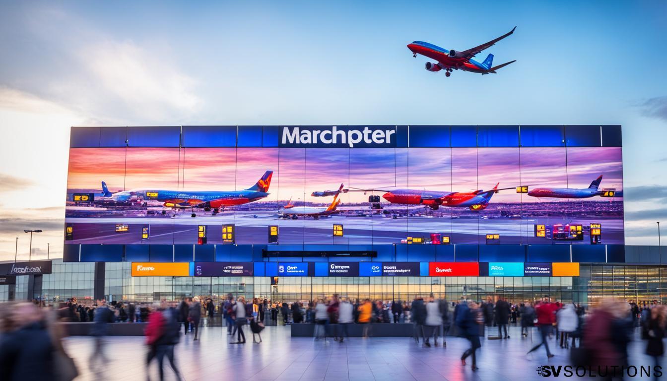 LED Wall for Airports in Manchester