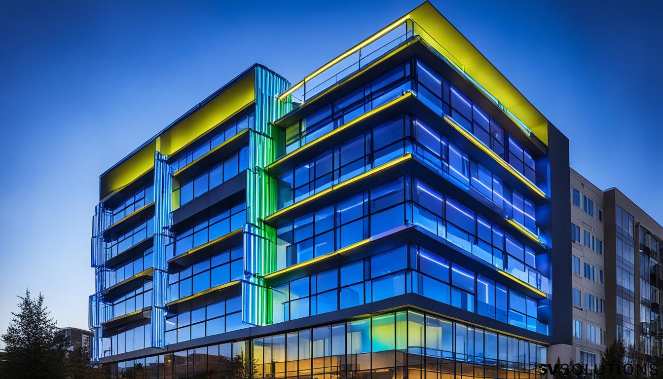 LED Wall for Apartment Buildings in Douglas