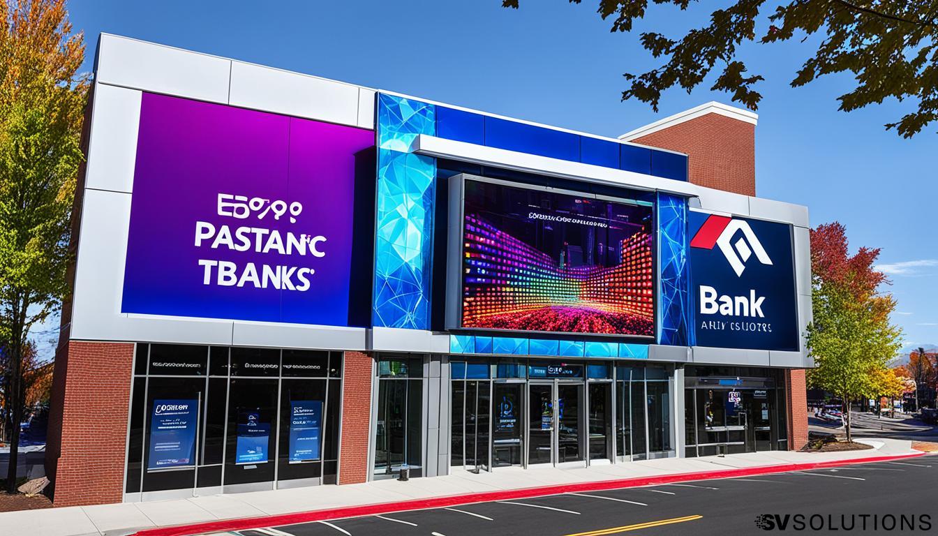 LED Wall for Banks in Milford