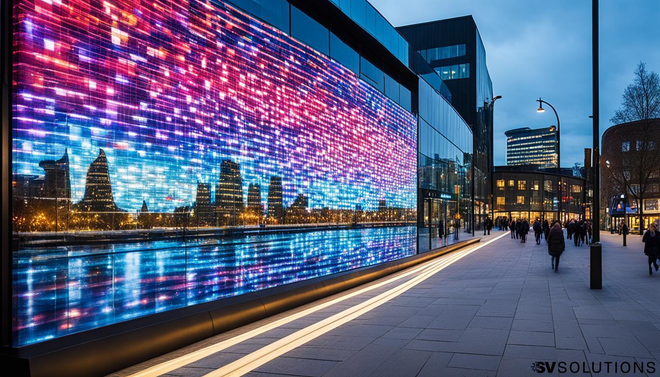 LED Wall for Banks in Stratford