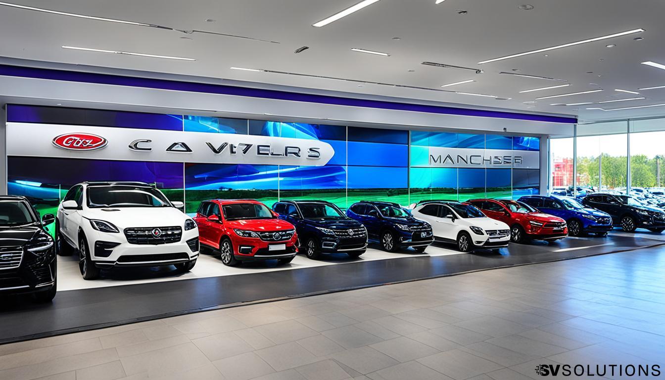 LED Wall for Car Dealerships in Manchester