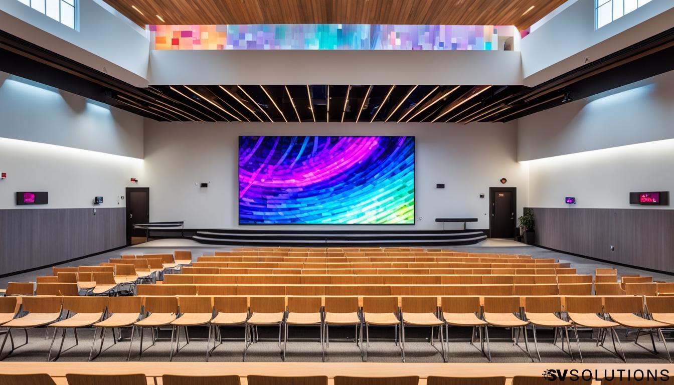 LED Wall for Churches in Milford