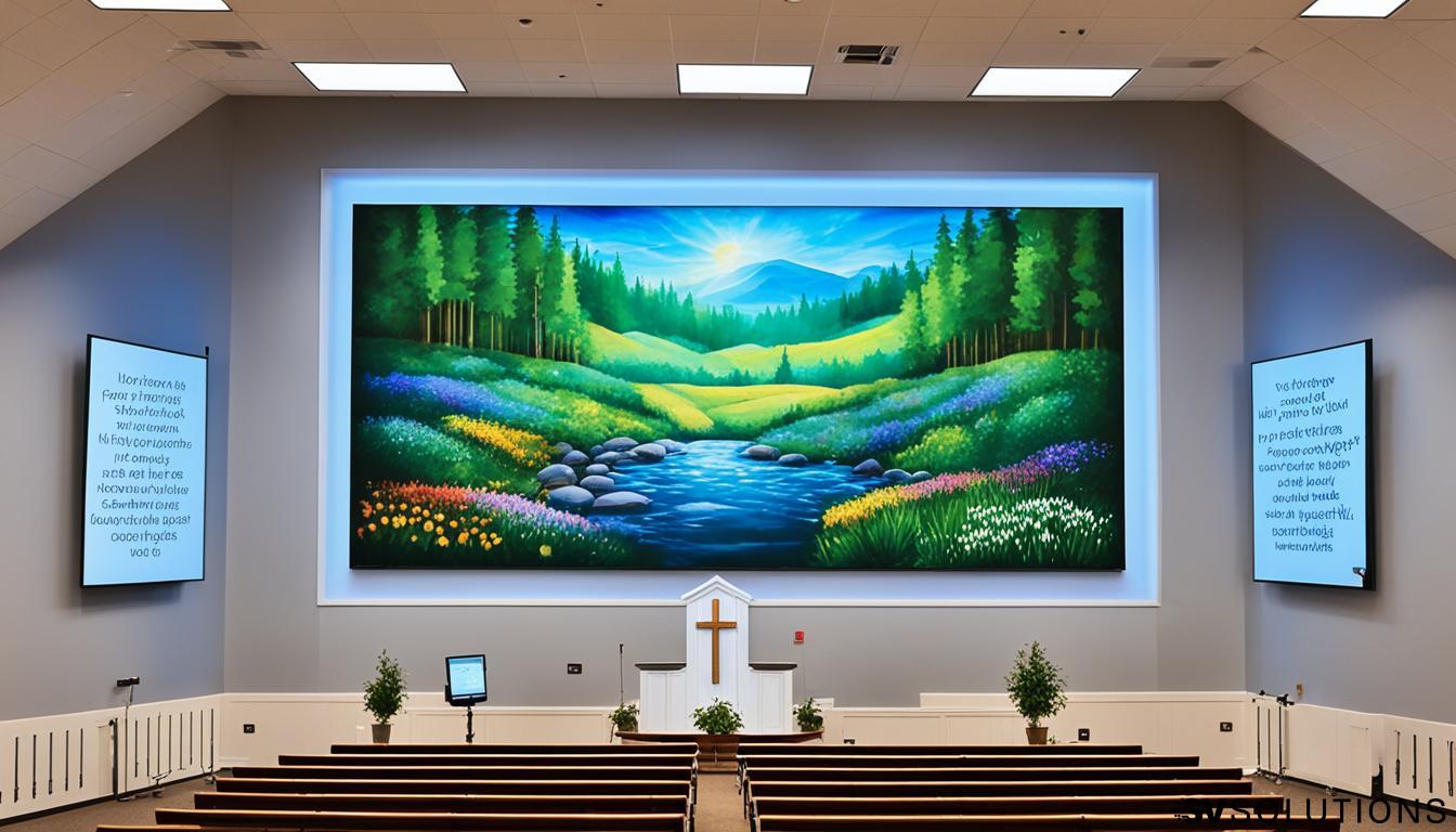 LED Wall for Churches in Stratford