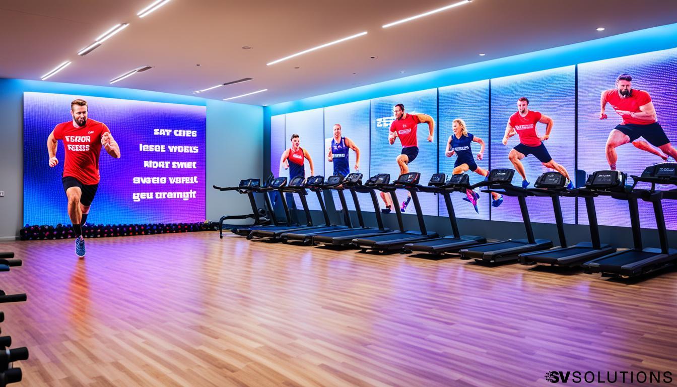 LED Wall for Gyms in Douglas