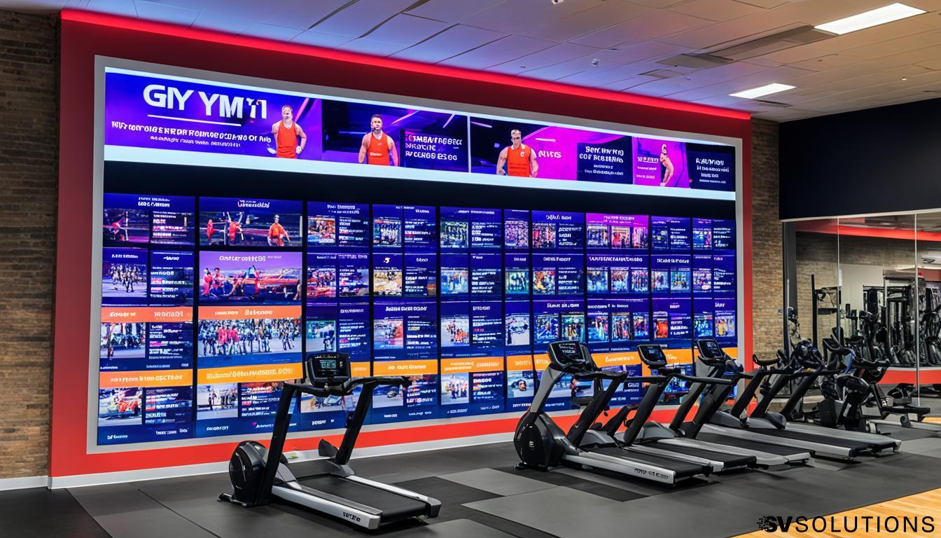 LED Wall for Gyms in Milford