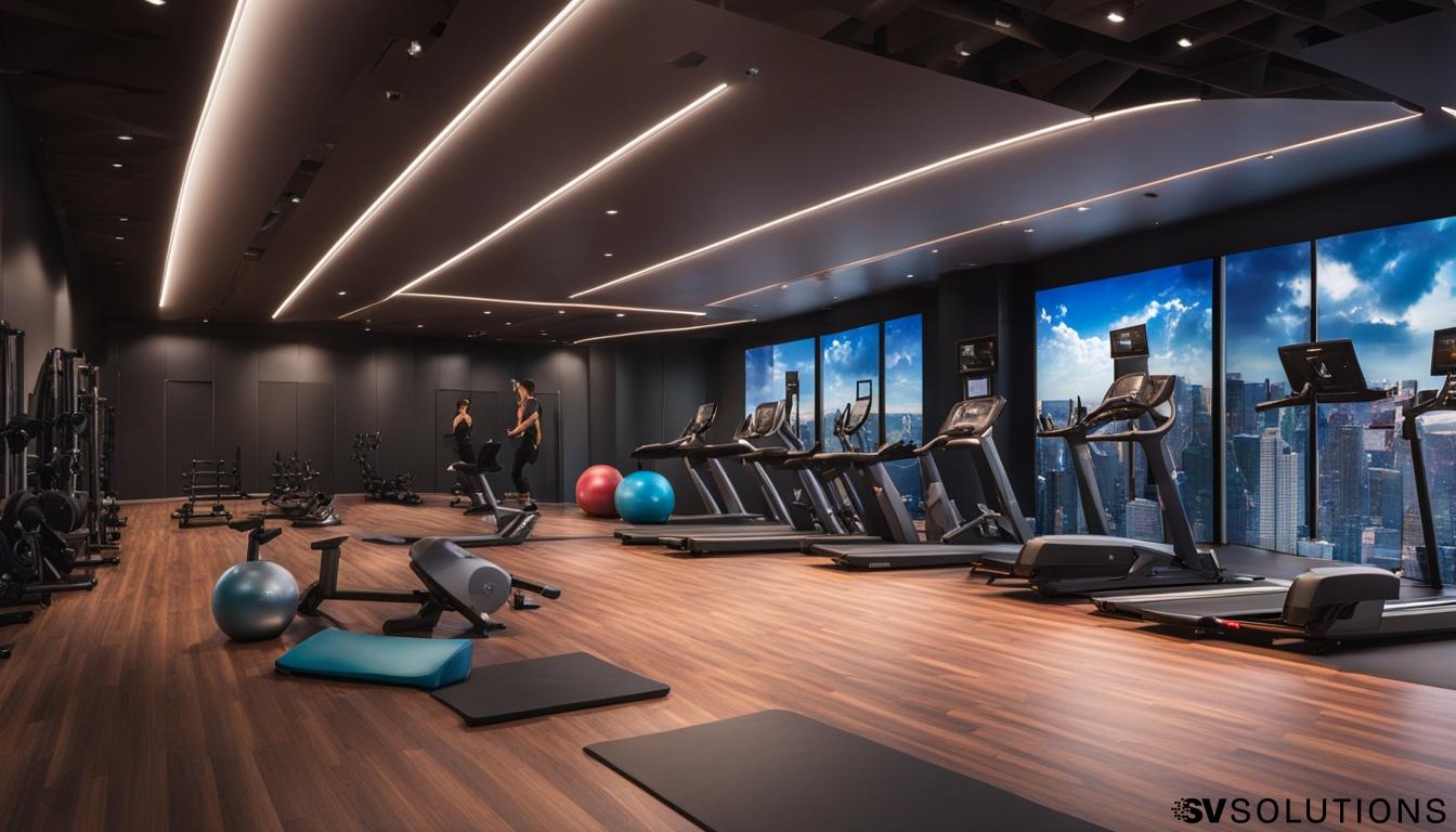 LED Wall for Gyms in Stratford