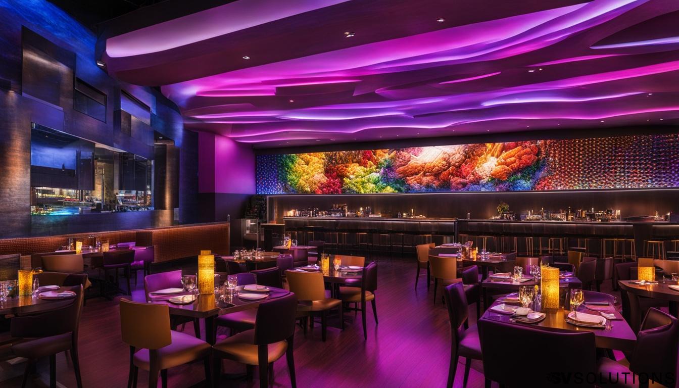 LED Wall for Restaurants, Cafes and Bars in East Hartford
