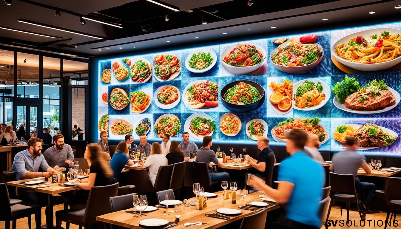 LED Wall for Restaurants, Cafes and Bars in Worland