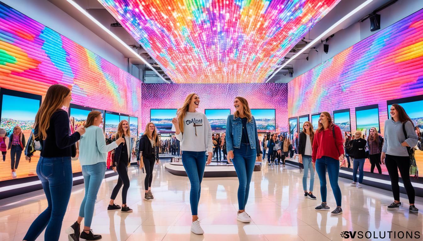 LED Wall for Shopping Malls in Worland